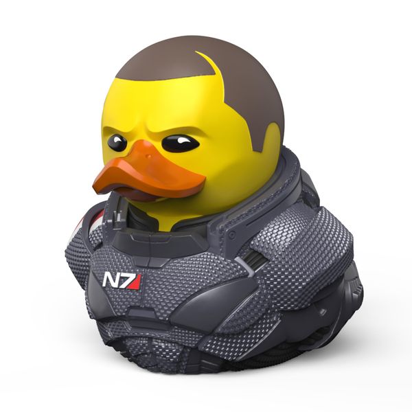 TUBBZ First Edition Commander Shepard Collectible Vinyl Rubber Duck Figure - Official Mass Effect Merchandise - Sci-Fi TV, Movies & Video Games