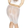 UNISEX Glossy Ultra Thin Spats, White