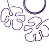Vaessen Creative 24232-014 Aluminium wire 4mm 2m lilac,