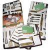 Brown Gadget Design Kitchen Linen Set Microfiber Drying Mat, Towel & Cloths NEW