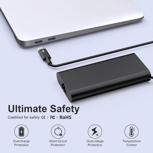 2025 New 90W USB C Charge Replacement for Dell Laptop Charge Latitude 3520 5420 5520 5540 5550 7420 Inspiron 14 16 7620 Type C Dell Type C AC Adapter Power Cord
