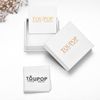 TOUPOP - 925 Sterling Silver 925 Round Crystal, Sterling Silver Crystal, Crystal