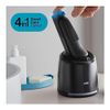 Braun Electric Razor for Men, Waterproof Foil Shaver, Series 7 7075cc, Wet & Dry Shave, With Beard Trimmer, Rechargeable, Clean & Charge SmartCare Center and Leather Travel Case Included, Black