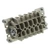 WIELAND ELECTRIC 70.300.1040.0 RECTANGULAR INSERT, RECEPTACLE, 10+PE POS, 2ROW, SCREW