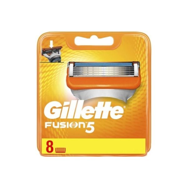 Gillette Fusion Power Razor Blades, Multicolor, 8 each