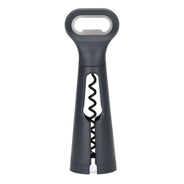 Joseph Joseph BarStar 3-in-1 Corkscrew, Bottle opener & foil cutter, Space Saving design