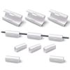 PaiLeWei 40 Pcs Cable Clip, Self Adhesive Cable Holder, Small, White