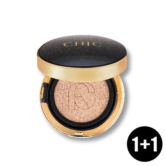 [1+1] ASSIC Modern Black Label Cushion Original 15g + Original 15g, #01 Light Beige + #02 Natural Beige [Original + Original]