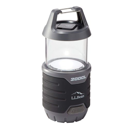L.L.Bean 1000005741 Sporting Goods, EL Bean, Trailblazer, 200, Collapsible Lantern (Gray)