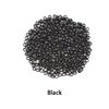 200 Pcs 2.5mm Copper Nano Rings Micro Links Rings Hair Beads for Hair Extensions Feather Extension (Black)