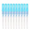 Piercing Needles,20PCS 22G IV Catheter Needles 22 Gauge Disposable Stainless Steel Hollow Body Piercing Needles for Ear Nose Belly Navel Nipple Piercing(22G) (22G)