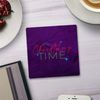 Shopagift It's Christmas Time Xmas 2 Pack Coasters Gift - 9cm x 9cm