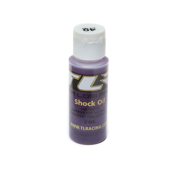 Team Losi Racing SILICONE SHOCK OIL 40WT 516CST 2OZ TLR74010 Electric Car/Truck Option Parts