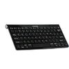 Navitech Black Wireless Multi OS Keyboard Compatible With All Android/Windows & IOS Tablets Including The PADGENE 10.1" Inch Android Tablet PC