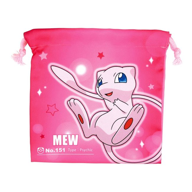 Tees Factory PM-5530208MW Pokemon Flat Drawstring Starlight Miu H20 x W 20 cm