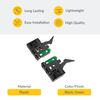 Brixwell QHFX-001 Adjustable Front Locking Device, for Grass Elite Plus and Grass Maxcess Concealed UnderMount Slides Pair Without Flange
