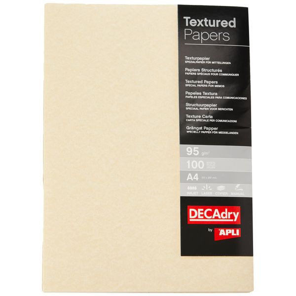 DECAdry Letterhead Presentation Paper Everyday 95gsm A4 Champagne Ref DPPCL1601 [100 Sheets]