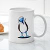 CafePress Blue Footed Booby Mug 11 oz (325 ml) Ceramic Coffee Mug