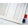 Post-it® Index Flags - Blue - Repositionable - 50 Flags Per Pack - 25mm