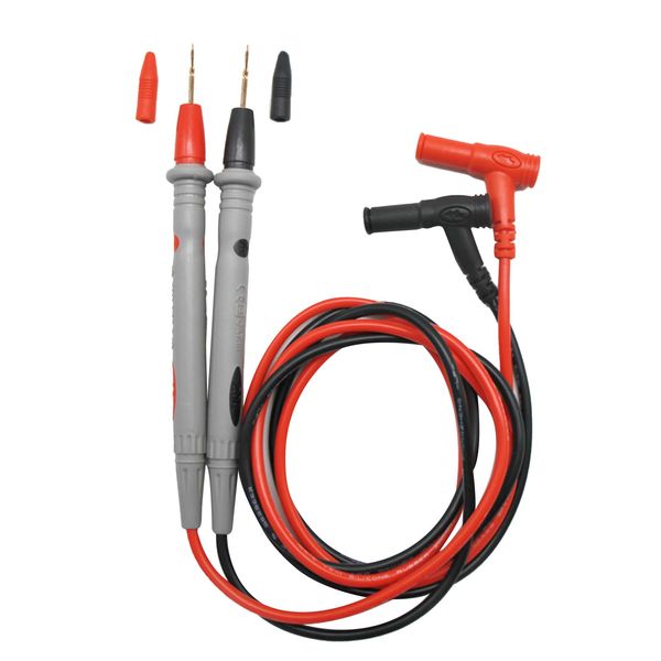 Tester Lead Multimeter Test Rod Special Test Rod Gold Plated Copper Needle Test Rod Cable for Test Rod Electronic Measuring Equipment Accessories 2 Piece Set