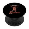Easily Distracted Bacon Design For Bacon Strips Lover PopSockets Adhesive PopGrip
