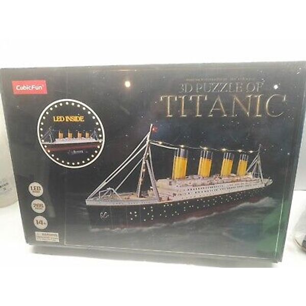 Titanic Toys 3D Puzzles for Adults Titanic Arts Crafts for Adults 36'' LED Gifts