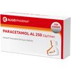 Paracetamol AL 250 Zäpfchen, 10 St. Zäpfchen