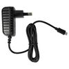 vhbw Micro-USB Ladegerät Universal Ladekabel mit Netzstecker 1,0 A / 5V Schwarz