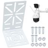L-Shape Wall Mount Bracket Universal for CCTV Camera Security Camera, Metal Joint Mount CCTV Camera Universal Holes Installation Bracket