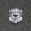 ESCO EA945AG-106 M6 Plastic Nuts Polycarbonate/20 Pieces