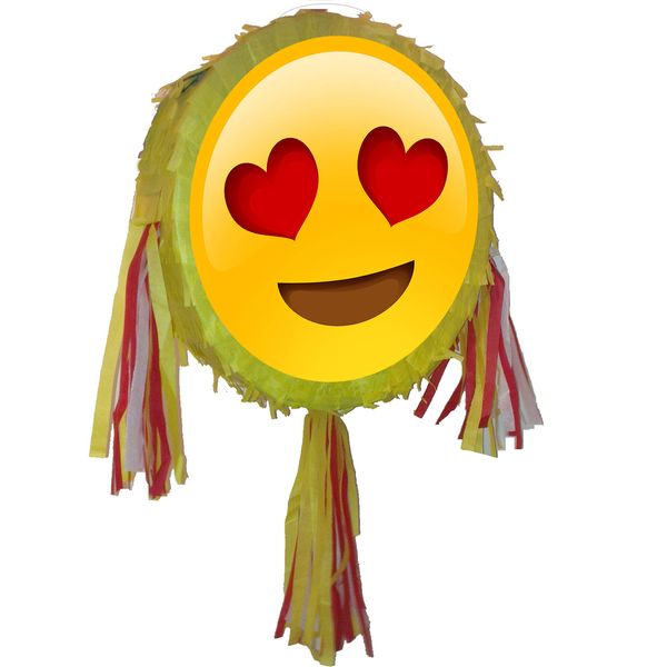 Emoji Pinata Heart Eyes