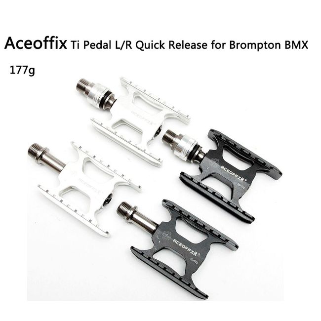 ti parts brompton pedals