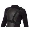 Navitech Adjustable Elastic shoulder Strap Harness Compatible With The Campark Original Mini Ultra 4K