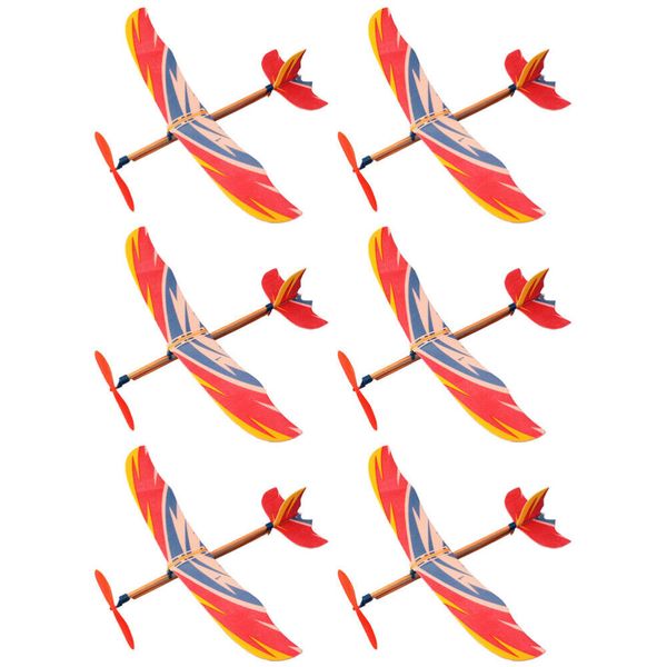 6PCS Kid Airplane Toy DIY Glider Planes Model Airplanes for Kids Airplane