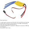 30A Brushless Motor Speed Controller With Temperature Protection Pwm Signal G...