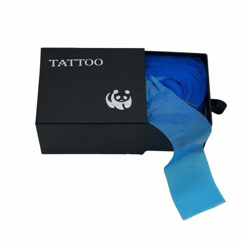 Tattoo Clip Cord Covers,New Star Tattoo One Box of 100PCS Plastic Blue Clip Cord Sleeves Tattoo Clip Cord Covers for Tattoo Supply Tattoo Cord Cover Tattoo Cable Sleeve Tattoo Kit Tattoo Cord Sleeve