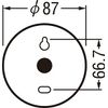 Oderic OS256457R LED Spotlight, High Color Rendering, Dimmable, Incandescent Light Equivalent, Daylight White:
