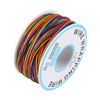 Solid Insulated 280M Wrapping Testing Cable Colorful Tin Plated Copper Breadboard Jumper Cable with Plastic Spool for Electronic Test