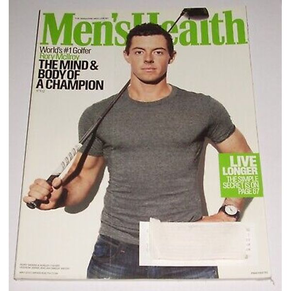 Men's Health Magazine May 2015 Rory Mcilroy Cover