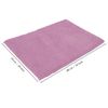 ANSIO® Bath Mat Non Slip 80 x 50cm Soft Microfiber Bath Mats, Machine Washable - Lilac