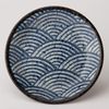 Mino W30004 Seigai Wave - Edo Komon - Serving Plate
