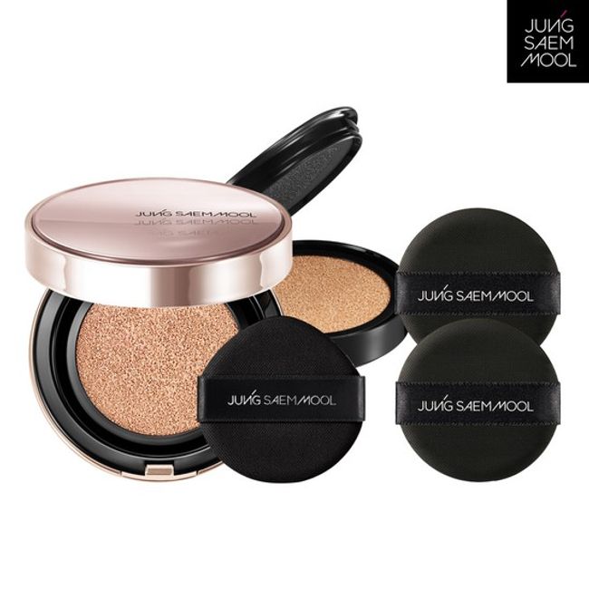 JUNGSAEMMOOL Masterclass Radiant Cushion Original + Refill + Skin Nude Cushion Puff (2ea)