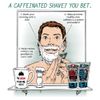Pacific Shaving Company Caffeinated Shaving Cream & Aftershave Set - Shave Kit for Men - Antioxidant + Caffeine Enriched Shave Cream + Aftershave Lotion (3.4 Oz, 2 Pack)