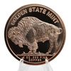 1oz Buffalo Nickel .999 Fine Copper Round Size: 39mm