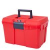 HySHINE Tack Box - Silver/Raspberry - Horse Equestrian Tack