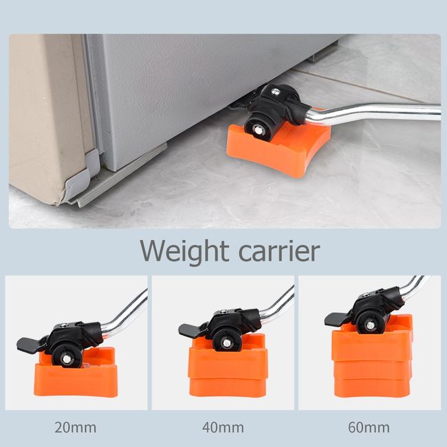 Portable Heavy Duty Furniture Lifter Furniture Mover Set 4 Move Roller 1  Wheel Bar for Lifting