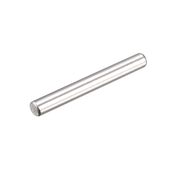 sourcing map 20Pcs 3mm x 25mm Dowel Pin 304 Stainless Steel Wood Bunk Bed Dowel Pins Shelf Pegs Support Shelves Silver Tone