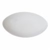 Oval Plate canoe Dish White Porcelain (21 cm)