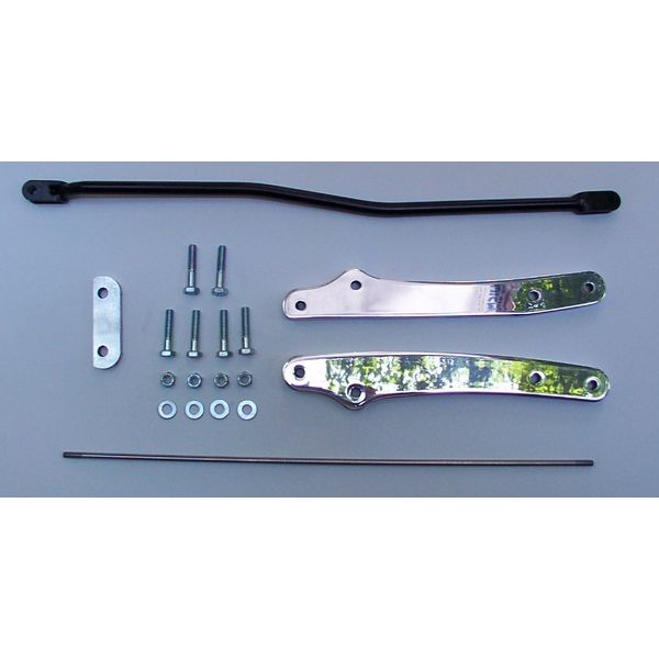 Honda Shadow ACE 8" 750 FORWARD CONTROLS EXTENSIONS KIT (paint or polish ready)