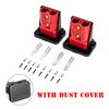 2x 175A Car Battery Quick Connect Disconnect Winch Connector 1/0 Gauge Cable